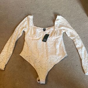 Lace Body Suit-Brand New